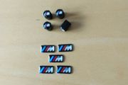 Brand New BMW M-Sports Wheel Stickers x5 + Msports Dust Caps x4