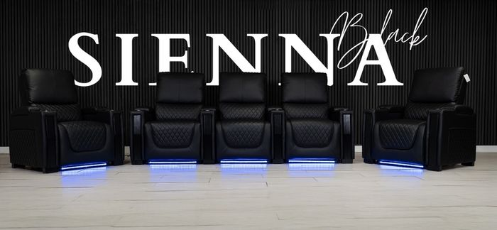 Sienna 3+1+1 Electric Leather Recliner Sofa Set