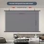 Anti-light Thick HD Projector Screen 16:9 No-hole Wall-mounted Home Projection Screen 60/72/84/92/100/110/120/133inch Image 10