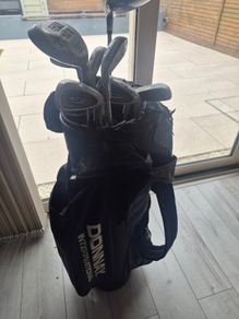 Golf Clubs and Bag