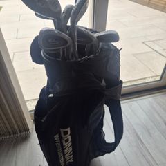 Golf Clubs and Bag