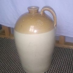 Antique whisky jug