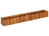 Garden Raised Bed 200x30x25 cm Solid Acacia Wood