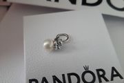 new genuine pandora sleeping angel and pearl charm