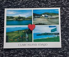 Ireland Postcard : Clare Island , Co. Mayo - Multi-view