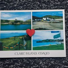 Ireland Postcard : Clare Island , Co. Mayo - Multi-view