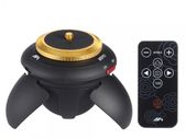Mini Electric Panorama Rotating Tripod Head Phone Clip