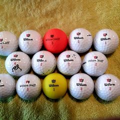14 Wilson Duo/DX2 Soft Golf balls like Mint condition