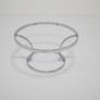 Mid Century Chrome and Smoked Glass Coffee Table, USA, 1970s. Image 10