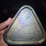 Unique Vintage Old Metal Engraved Handcrafted Tray Image 6