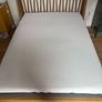 Solid Oak Scandi Double Bed Frame Image 3