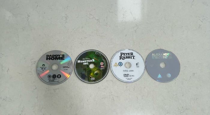 Selection of DVD's.
