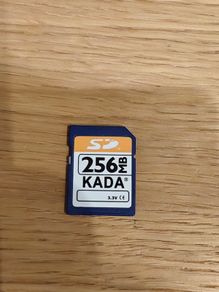 256MB memory card