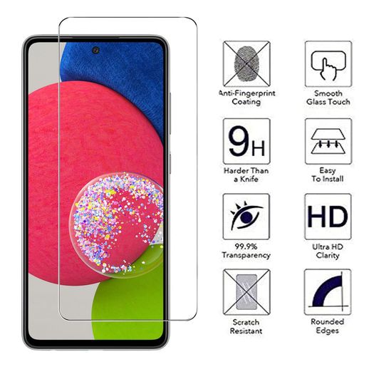 For Samsung Galaxy A52 / A52 5G Tempered Glass Screen Protector Saver Cover New - FHT15SMTG