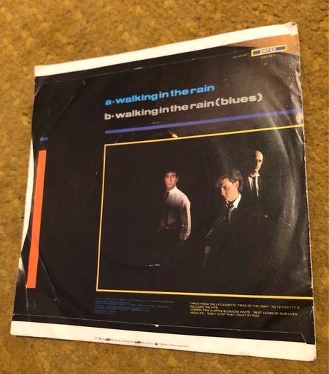 Modern Romance - Walking In The Rain (1983) Irish 7"