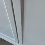 White double door high wardrobe with bottom drawer and shelf Image 6