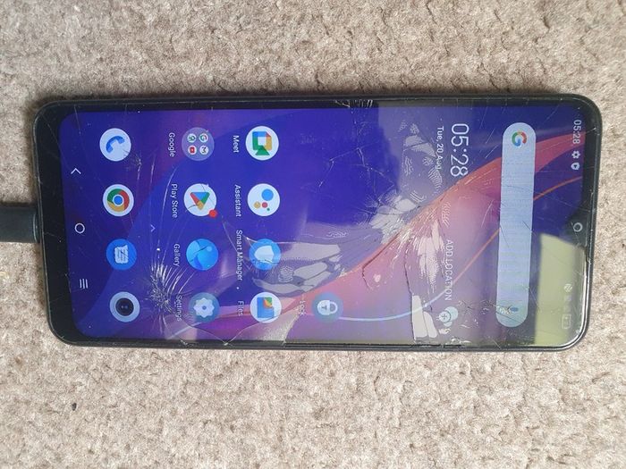 TCL 306 Broken Screen - Repair/Parts - Unlocked - No FRP Lock