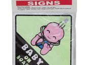 Reflective Baby On Board Sign FOR CARS