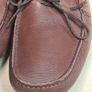 mens MASSIMO DUTTI brown moccasin leather loafer driving shoes Size UK 10 EU 44 Image 7