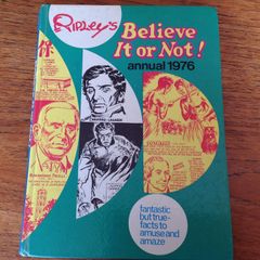 Vintage Ripley's Believe It or Not Annual Book 1976