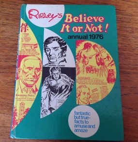Vintage Ripley's Believe It or Not Annual Book 1976