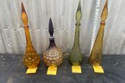 large vintage Empoli Italian genie bottles c1960 (priced individually)