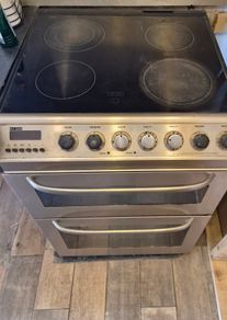 zanussi double oven