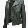 Faux leather Jacket size 10 Image 2