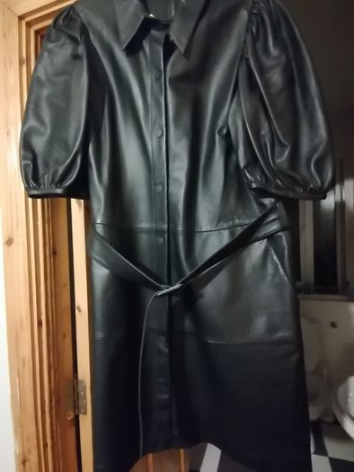 Ted Baker Chrisee Leather Dress UK14-16