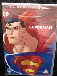 Dc Superheroes:superman New And Sealed Dvd Justice League Secret Origins
