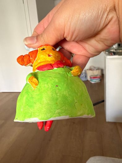 Hanging Doll made of Clay