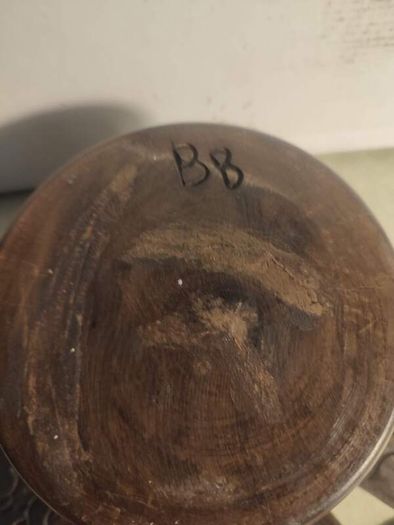 Hand Carved Wooden African Animal Coaster Set, Set of 6 Coasters and Container, Kitchen Dining Ware