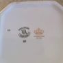 TRINKET BONE CHINA VISTA ALEGRE - box with lid - centenary stamp - 8x8x6 cm/s Image 6