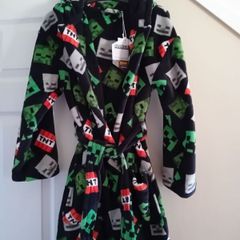 BNWT Next Minecraft Bathrobe Age 9-10 yrs