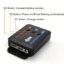 24-LED Motor Vehicle Car Grille  Light Bar  Type Grill Emergency Image 5