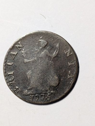 1775 English Farthing