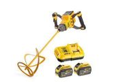 DeWalt DCD240X2 54v 2 x9Ah XR Paddle Mixer Kit