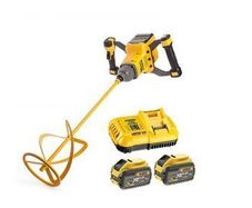 DeWalt DCD240X2 54v 2 x9Ah XR Paddle Mixer Kit