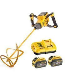 DeWalt DCD240X2 54v 2 x9Ah XR Paddle Mixer Kit