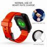 Waterproof Case Shell for Apple Watch 42mm model (Series 4 / 5 / 6 ) Red Black / Lime Green Black Integrated Wristband Sport Bracelet Image 8