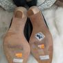 Brand New Authentic Balenciaga Lace up navy suede ankle boots size 7 Image 10