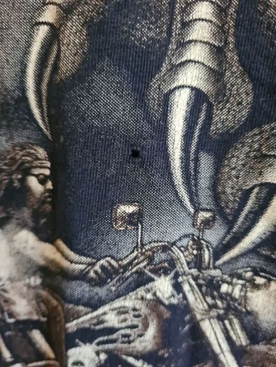Vintage WILD motorbike biker t shirt Single stitch Size 3XL skulls Eagle motorcycles