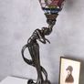 Tiffany-Style Art Nouveau Table Lamp Image 3