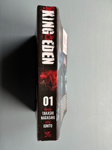 King of Eden by Takashi Nagasaki and Ignito Volume 1 - Anime Manga Fiction Comic Book