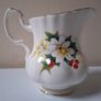 SALE!  Royal Albert Bone China Creamer / Milk Jug - POINSETTIA pattern Image 2