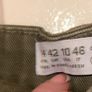 High waist khaki shorts Image 3