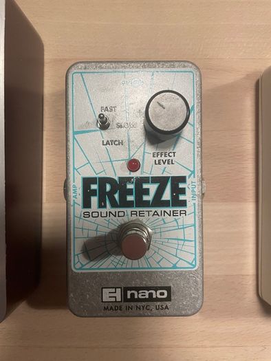 Universal Audio Ruby, EHX Freeze and Death by Audio Octave Clang