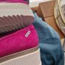 Marco Moreo suede BNWOB pink wedge shoes size 39/6 Image 7