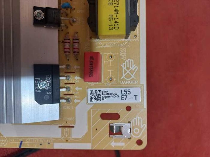 Samsung tv power supply and mainboard 15e each