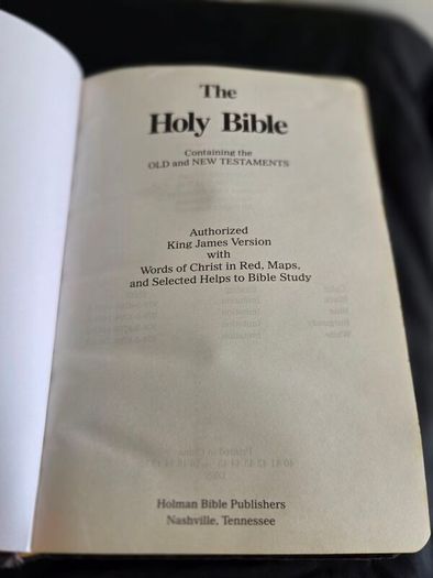 Holy Bible - Red Letter Edition